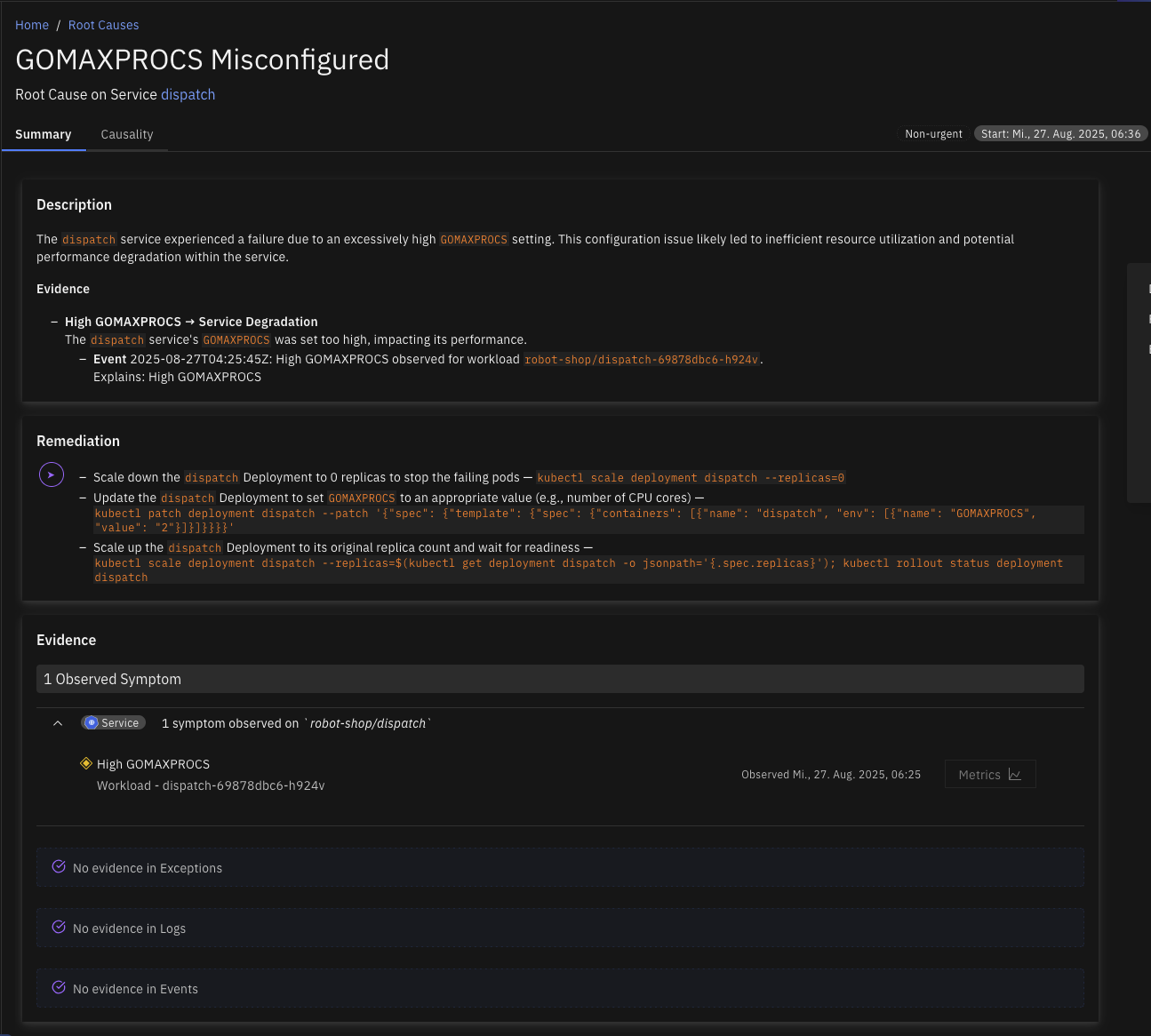 Root Cause: GOMAXPROCS Misconfigured